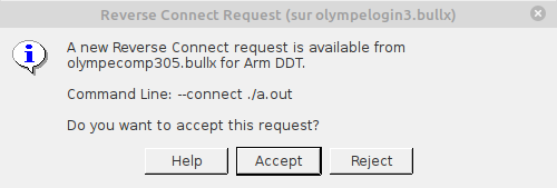 Fenêtre initiale ddt connect
